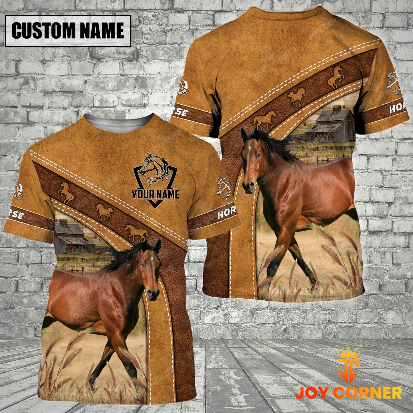 Novacare Horse 3D Customized Name - Farm Name Hoodie