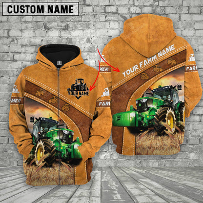 Novacare Personalized Name Farm Tractor Hoodie TT2