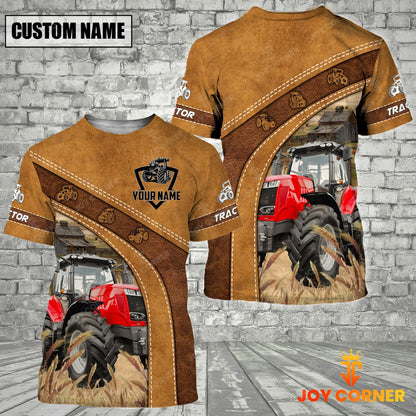 Novacare Personalized Name Farm Red Tractor Hoodie TT2