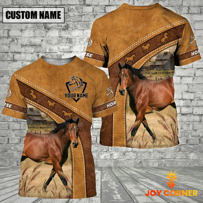 Novacare Horse 3D Customized Name - Farm Name Hoodie