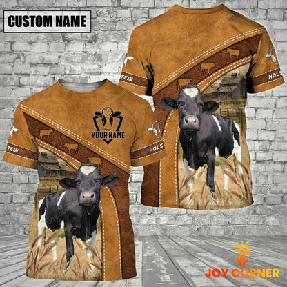 Novacare Personalized Name Farm Holstein Cattle Hoodie TT6