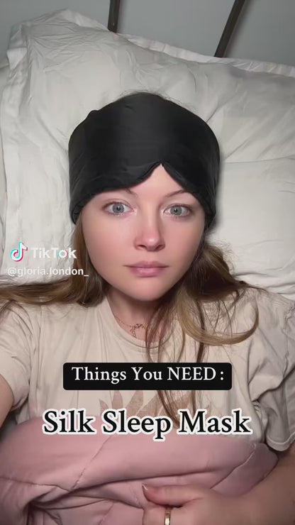 SilkDream Oversized Sleep Mask